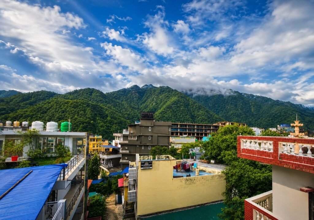 Green hills and town view at Hotel Foothill by Around Stays