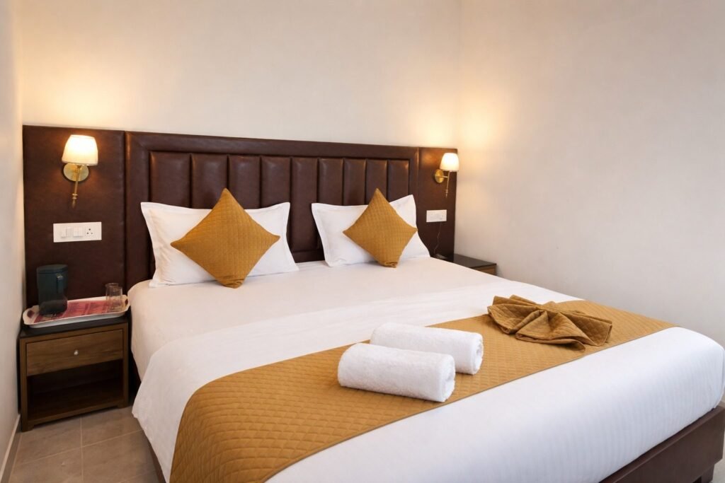 Premium room at Rishikesh Heritage Resort by Around Stays