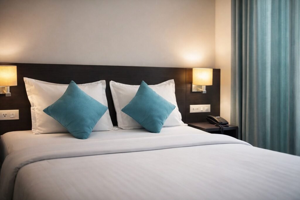 Private double room at Rising Hills by Around Stays