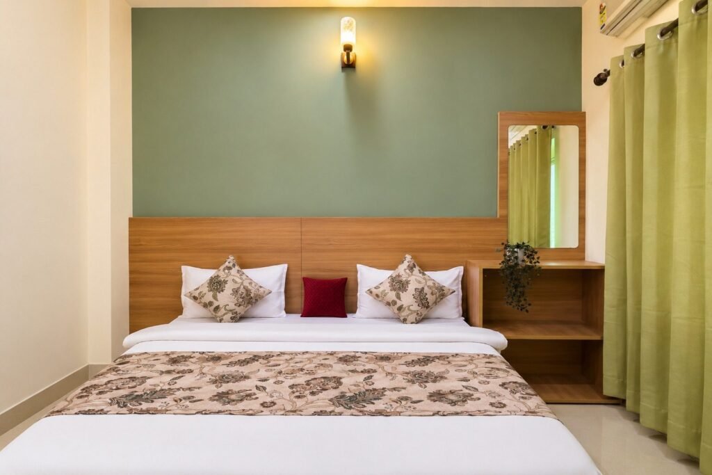 Deluxe room at Tapovan Retreat by Around Stays